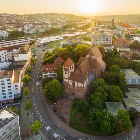 Schlosskirche Schlossber / Markus Born Fotodesign Quelle: Eigenbetrieb Wirtschaft und Stadtmarketing Pforzheim (WSP)