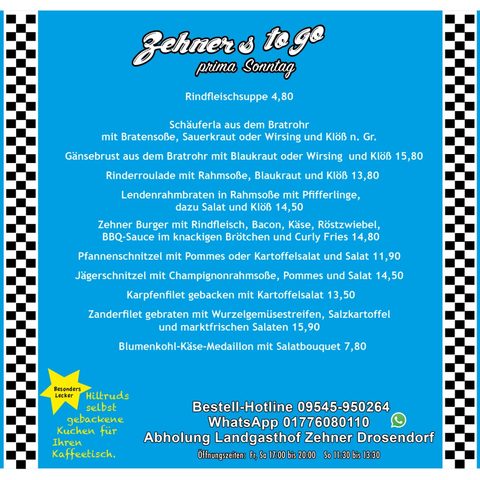 Quelle: Landgasthof Zehner