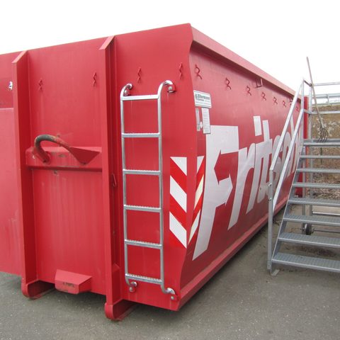 Grüngutcontainer Wertstoffhof Quelle: Landratsamt Forchheim