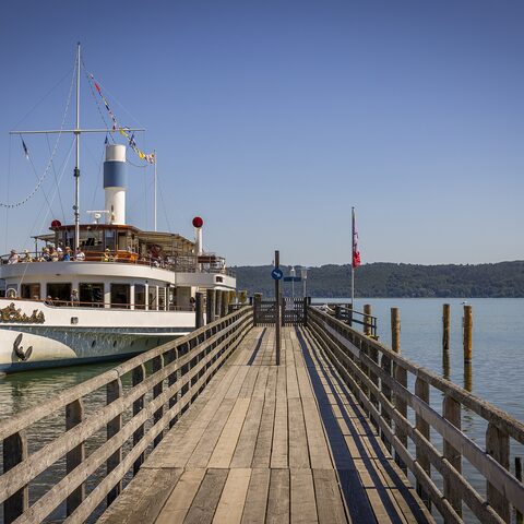 Dampfersteg Dießen  © Julian Leitenstorfer / Tourismusverband Ammersee-Lech e.V