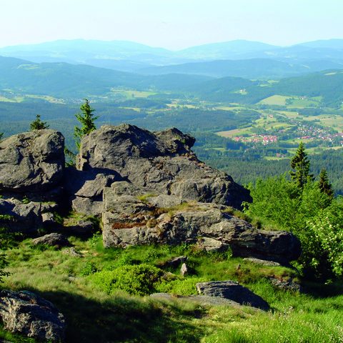 Zellertal Blick Muehlriegel Zellertal ©Fotograf Michael Koerner Quelle: Tourismusverband Ostbayern e.V.