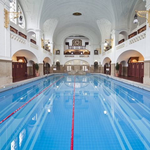 Müller`sche Volksbad - Große Schwimmhalle Quelle: SWM/Robert Goetzfried 