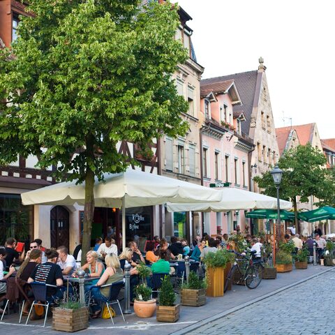 Altstadt Gustavstraße Fürth © TI-Fürth Erich Malter