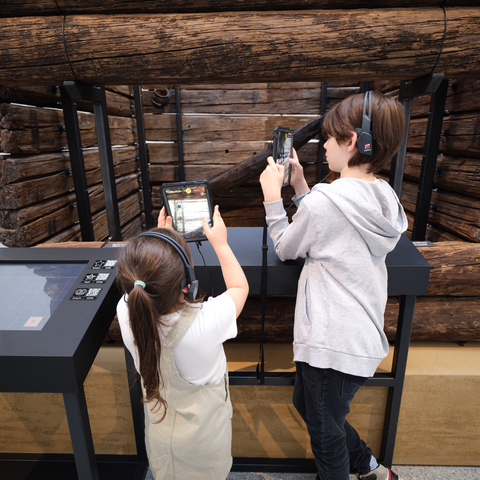 Die innovative „Web-Experience“ ermöglicht eine virtuelle Reise in die Welt der Kelten
© Archäologische Staatssammlung, Stefanie Friedrich