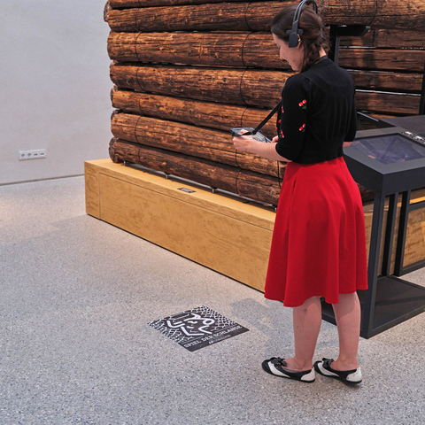 Das „Spiel der Schlange“ vermittelt bei einer Schatzsuche spielerisch archäologisches Wissen über die Vergangenheit
© Archäologische Staatssammlung, Stefanie Friedrich