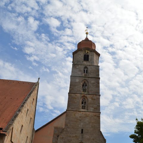Evangelische Stadtkirche Bildnachweis Fotograf "HaVo Hildebrand".