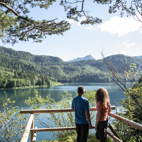Königsalpen Route Alpsee © Peter von Felbert
