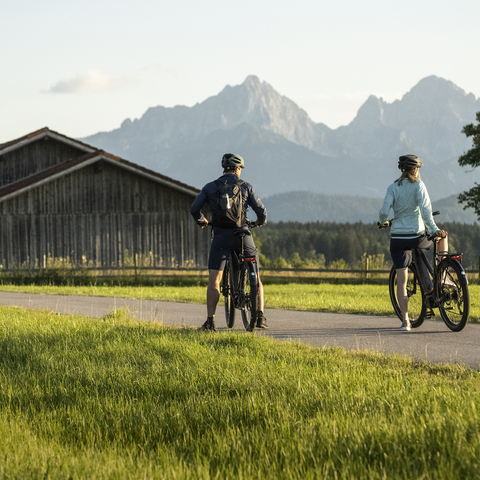 Schlossparkradrunde im Allgäu Bannwaldsee © Peter von Felbert