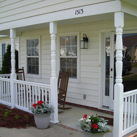 PVC Handrails and Structural Posts 2