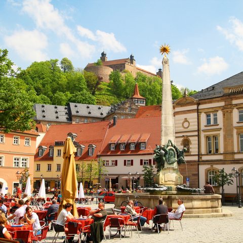 Marktplatz Kulmbach © Tourist Information der Stadt Kulmbach