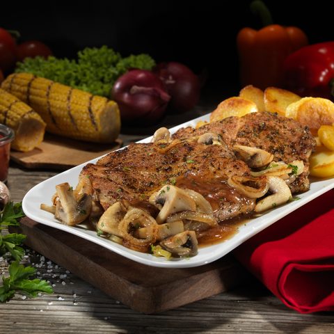 Holzfällersteak - Rechte von Tank und Rast Entwicklungsgesellschaft mbH