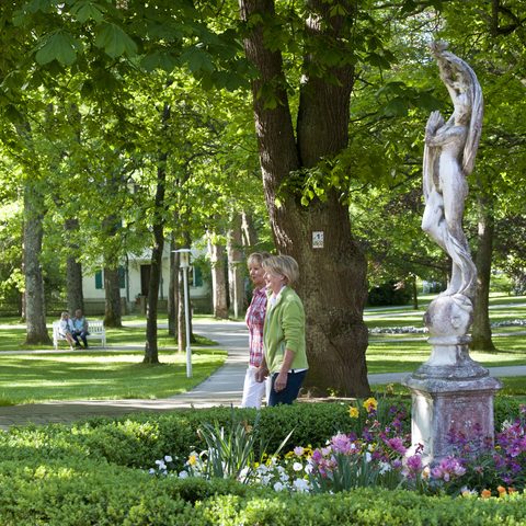 Kurpark Bad Steben Quelle: Tourist-Information Bayerisches Staatsbad Bad Steben Foto: Andreas Hub / laif