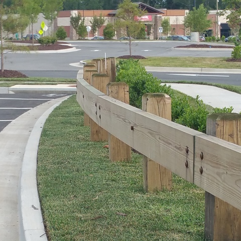Wood Guardrail 1