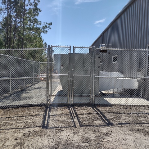 8' Tall 8 Gauge Galv Chain Link 1