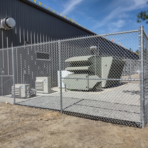 8' Tall 8 Gauge Galv Chain Link 2