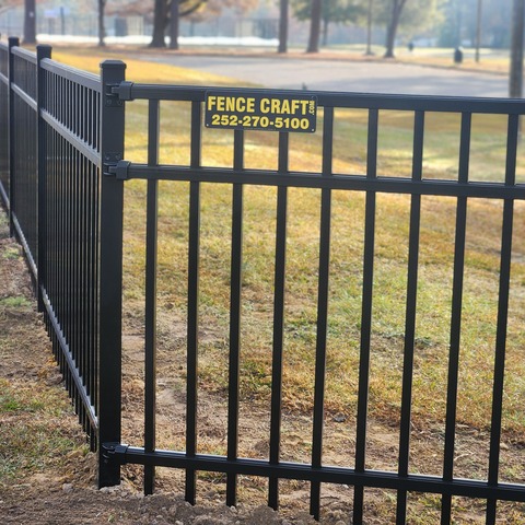 4' Tall Industrail Ornamental Aluminum 1