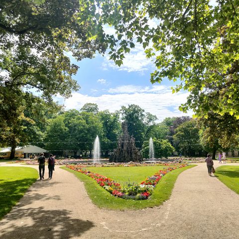 Schlossgarten Altstadt Erlangen Fotograf: Detlef Danitz