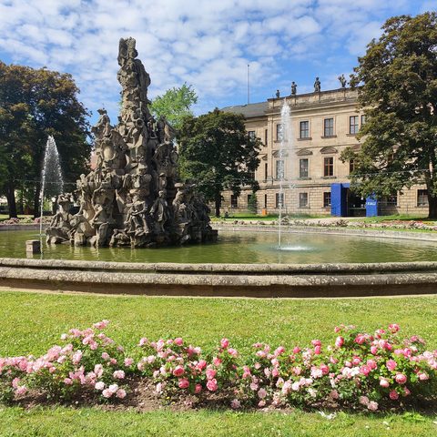 Schloss Altstadt Erlangen Fotograf: Detlef Danitz