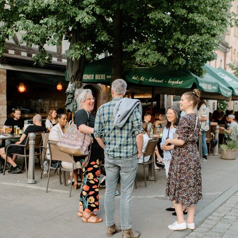 Kaffeebohne - Altstadt Gustavstraße Fürth © TI-Leonie Capello