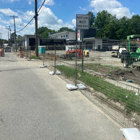 6' Tall VSquared Temporary Construction Panels