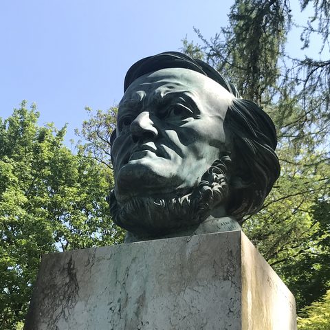 Büste Richard Wagner Foto: Detlef Danitz