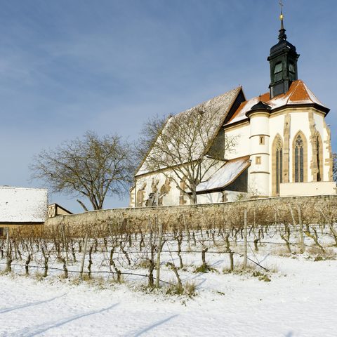 Maria im Weingarten im Winter © Frankentourismus / FWL / Andreas Hub