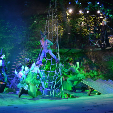 Bühne © FreilichtTHEATER im TEMPELE Niederstetten e.V. 1993