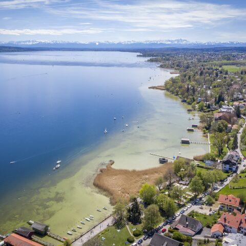 Ammersee Schondorf © Tourismusverband Ammersee-Lech e.V. / Julian Leitenstorfer