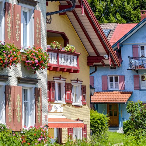 Schindelhäuser
Bildrechte: Scheidegg-Tourismus, Wolfgang B. Kleiner