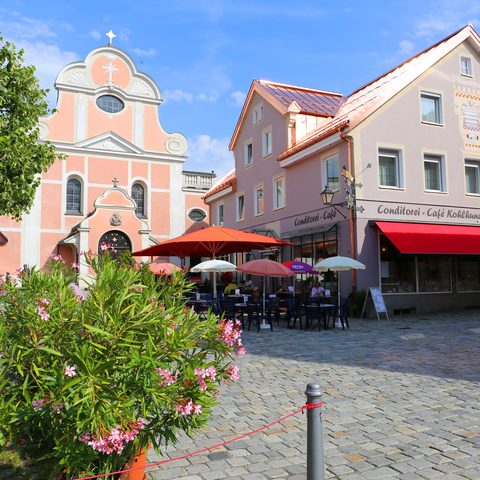 Klosterplatz-Immenstadt Bildnachweis: Stadt Immenstadt / Alpsee Immenstadt Tourismus GmbH