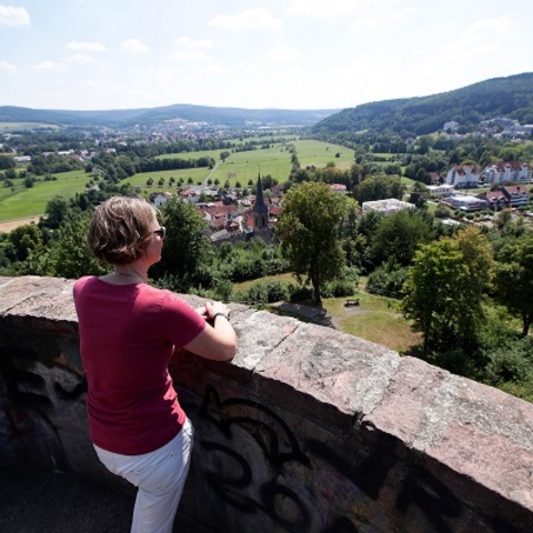 Burgruine Stolzenberg  Bad Soden-Salmuenster  © Heiko Rhode
