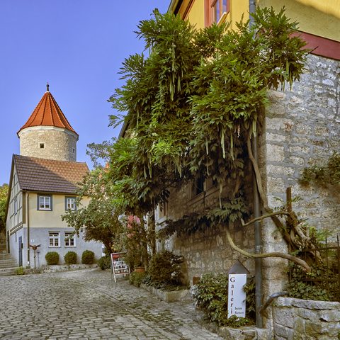 Roter Turm Bildrechte: Anke Hartenstein-Stryjski Quelle: Tourist-Information Sommerhausen