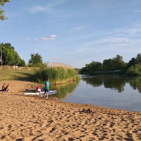 Strand Altmühlzuleiter © Jim Albright / Stadt Ornbau