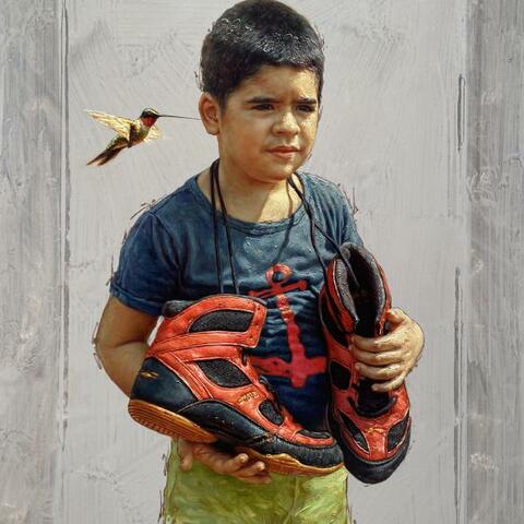 47. Zapatos de lucha.