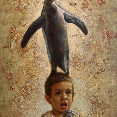 41. Un pinguinito indiferente.