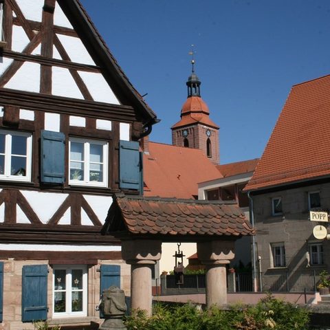 Preßleinshaus Quelle: ZiMa Zirndorf Marketing eG Tourist Information Zirndorf