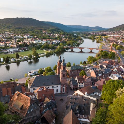  Miltenberg von oben lll © Holger Leue. Quelle: DREI AM MAIN