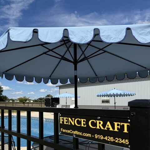 5' Tall  Black Ornamental Aluminum Pool Fence 2