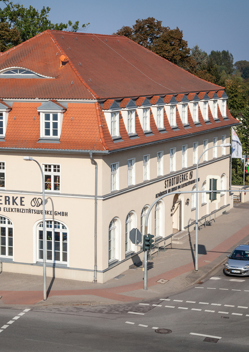 Hauptgebäude Stadtwerke Stendal GmbH – Energie-, Wasser- und Wärmeversorger in Stendal, Sachsen-Anhalt.