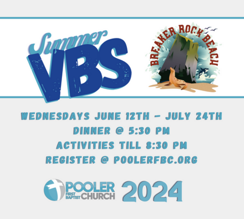 Summer Vacation Bible Study 2024 at Breaker Rock Beach