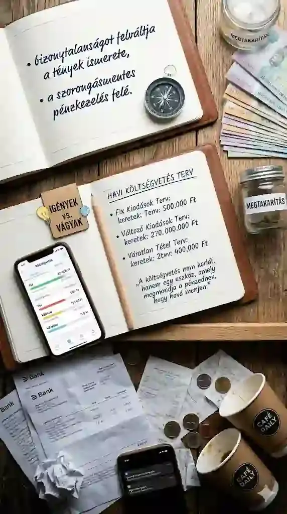 Költségvetés mint pénzügyi iránytű – tervezés a mindennapokban