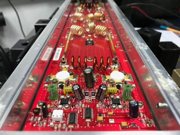 Inspection and repair of an RF excitation power supply for CO2 laser tubes on the workshop bench