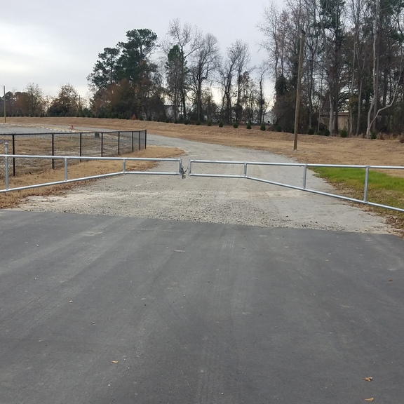 Galvanized Barrier Gate