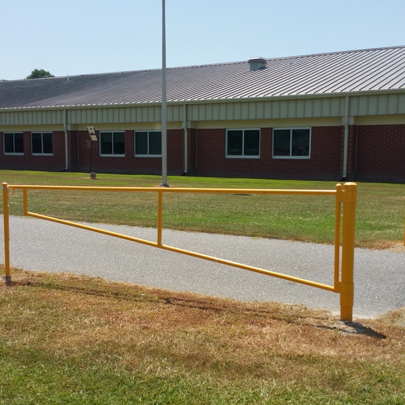 Safety Yellow Barrier Gate