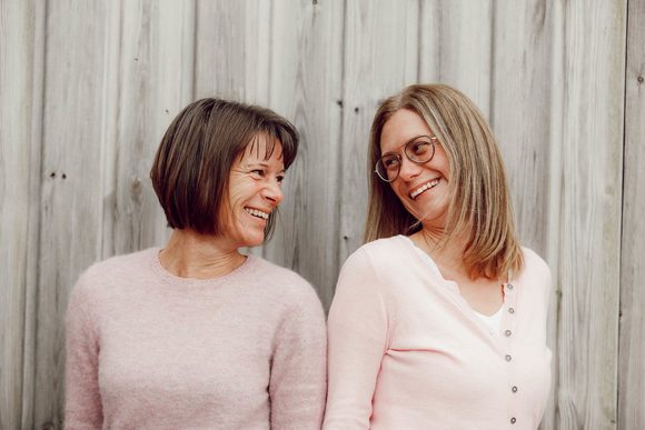 Julila Peschel und Katrin Müller