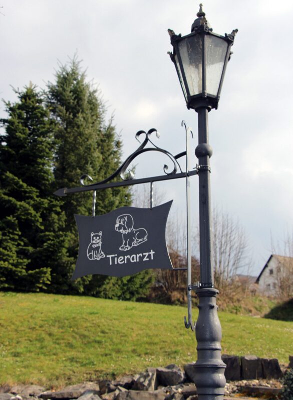Eingang Tierarzt