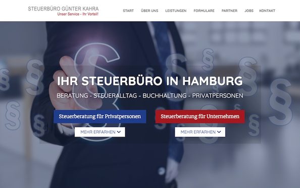 Steuerberater Homepage Erstellen Ihre Neue Kanzlei Website