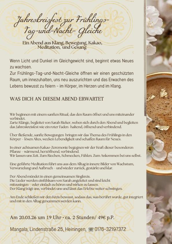 Ein Reise zu deinem Herzen