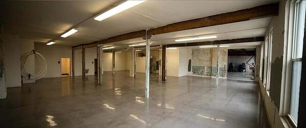 The Venues polished concrete