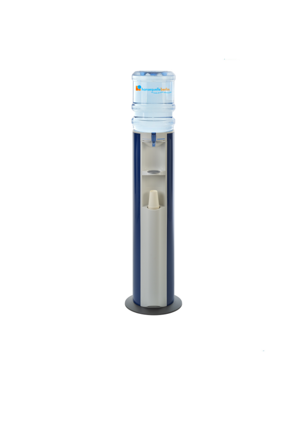 Ebac F-Max Wasserspender mit Hansequelle Berlin Quellwassergallone